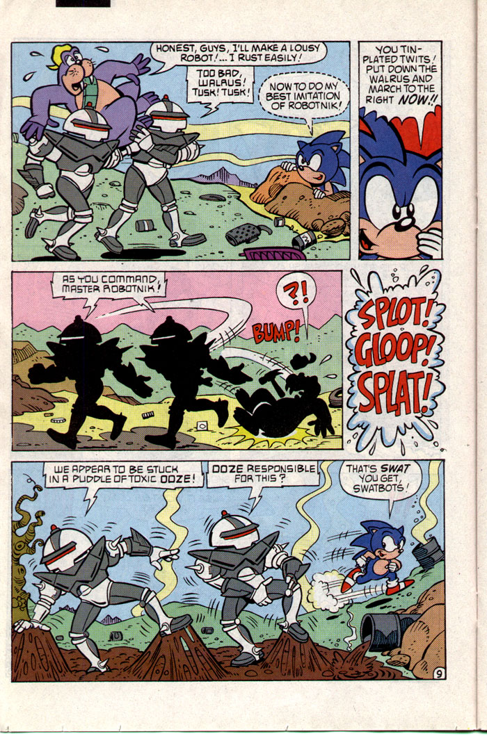 Sonic - Archie Adventure Series February 1994 Page 9